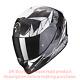 Scorpion Exo-1400 Evo Carbon Air Aranea Black-White Full Face helmet New! F