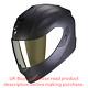 Scorpion Exo-1400 Evo Carbon Air Solid Matt Black Full Face Helmet New! Fre