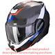 Scorpion Exo-Tech Evo Carbon Rover Black Red Blue Modular Helmet New! Free
