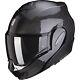 Scorpion Flip up Helmet Exo-Tech Evo Carbon Solid M Motorcycle Helmet Gloss