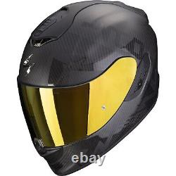 Scorpion Motorcycle Helmet EXO-1400 Evo Carbon Air Cerebro Integral Sun Visor
