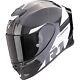 Scorpion Motorcycle Helmet M EXO-R1 Evo Carbon Air Rally Black White