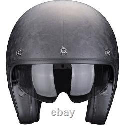 Scorpion Motorcycle Jet Helmet XL Belfast Evo Carbon Onyx Black Matte
