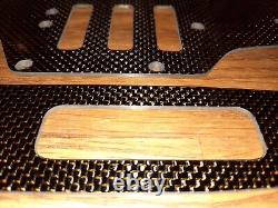 Tamiya top force evo style BLACK & GOLD custom carbon fibre chassis set in 2mm