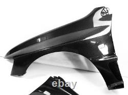 VS Style Carbon Fiber GT Front Vented Fender Kits For Mitsubishi EVO 8 9